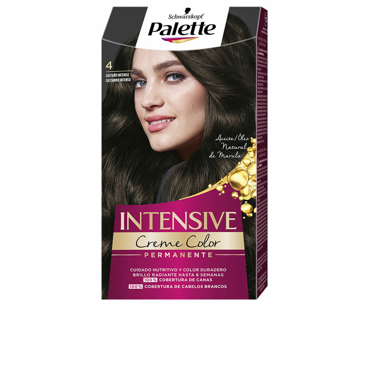 Permanent Dye Intensive Nº 4 Brown (1 Unit) - Schwarzkopf Maroc - Aylal Beauty