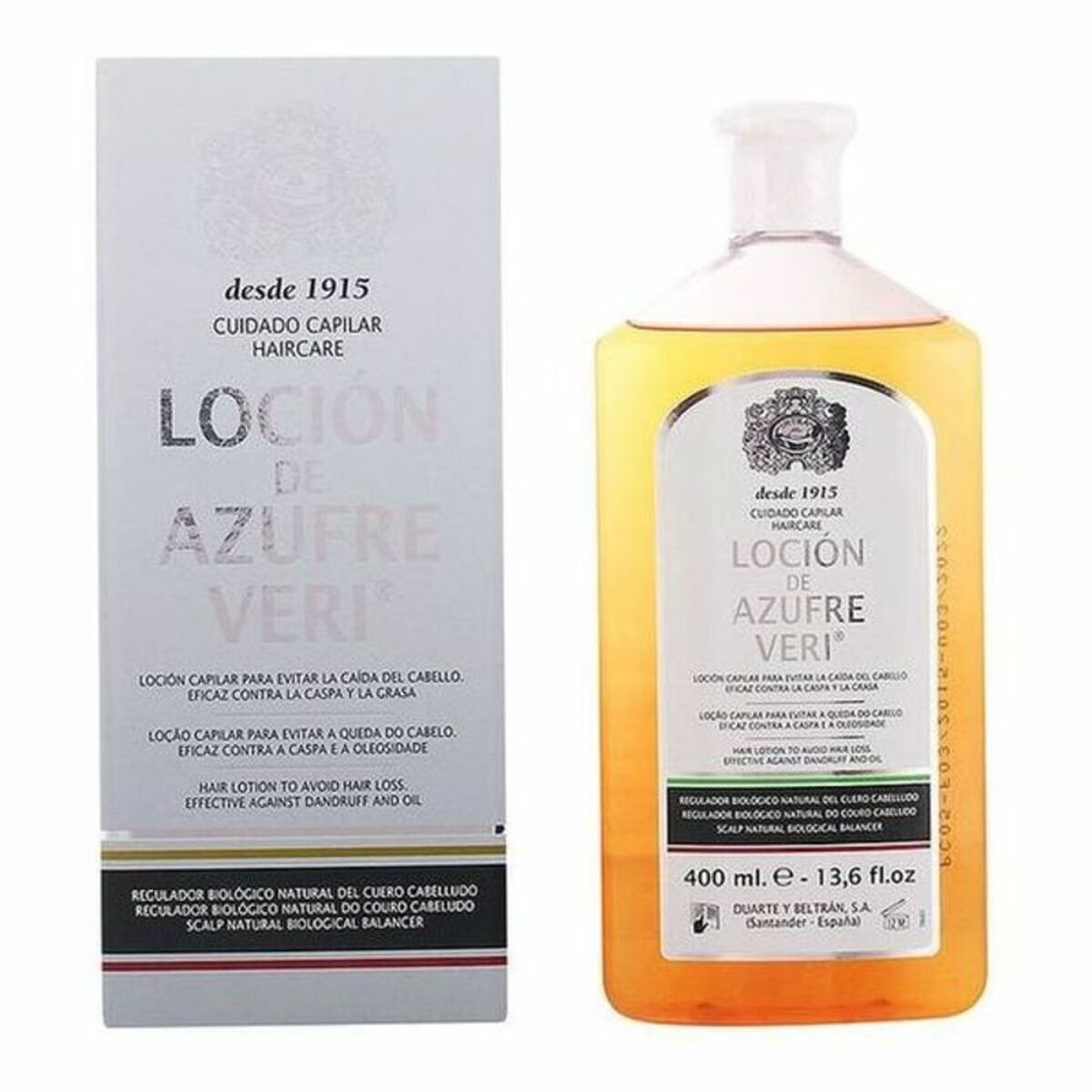 Anti-Hair Loss Lotion - Azufre Veri Maroc - Aylal Beauty