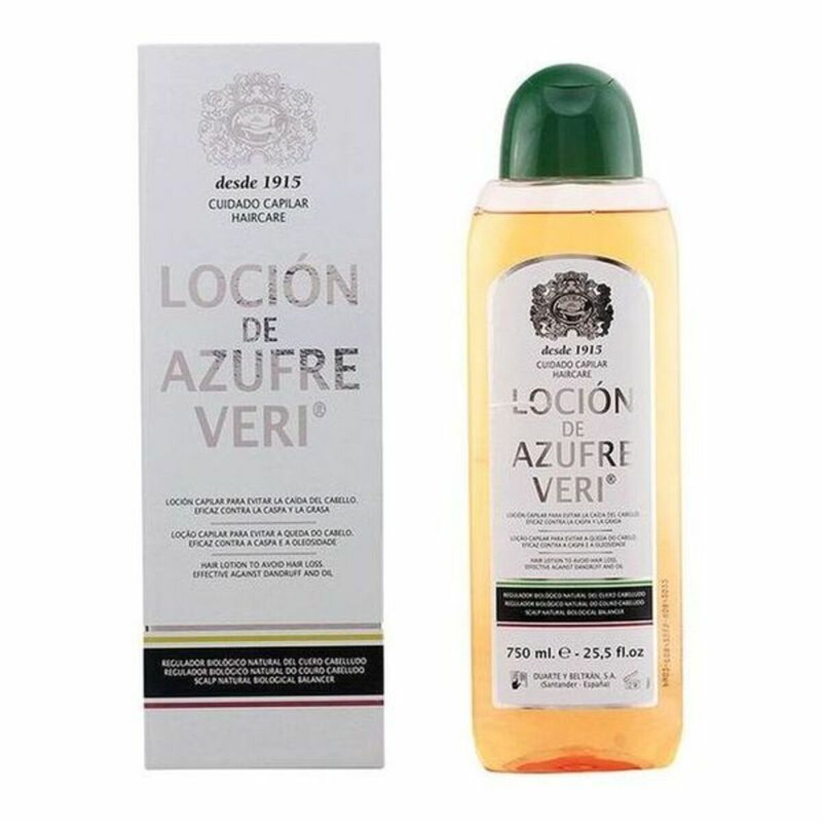 Anti-Hair Loss Lotion - Azufre Veri Maroc - Aylal Beauty