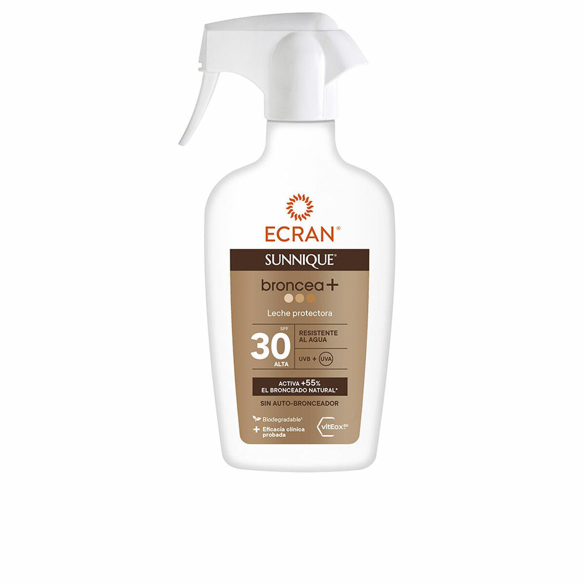 Sun Milk Sunnique Broncea+ Bronzer Spf 30 (270 ml) - Ecran Maroc - Aylal Beauty