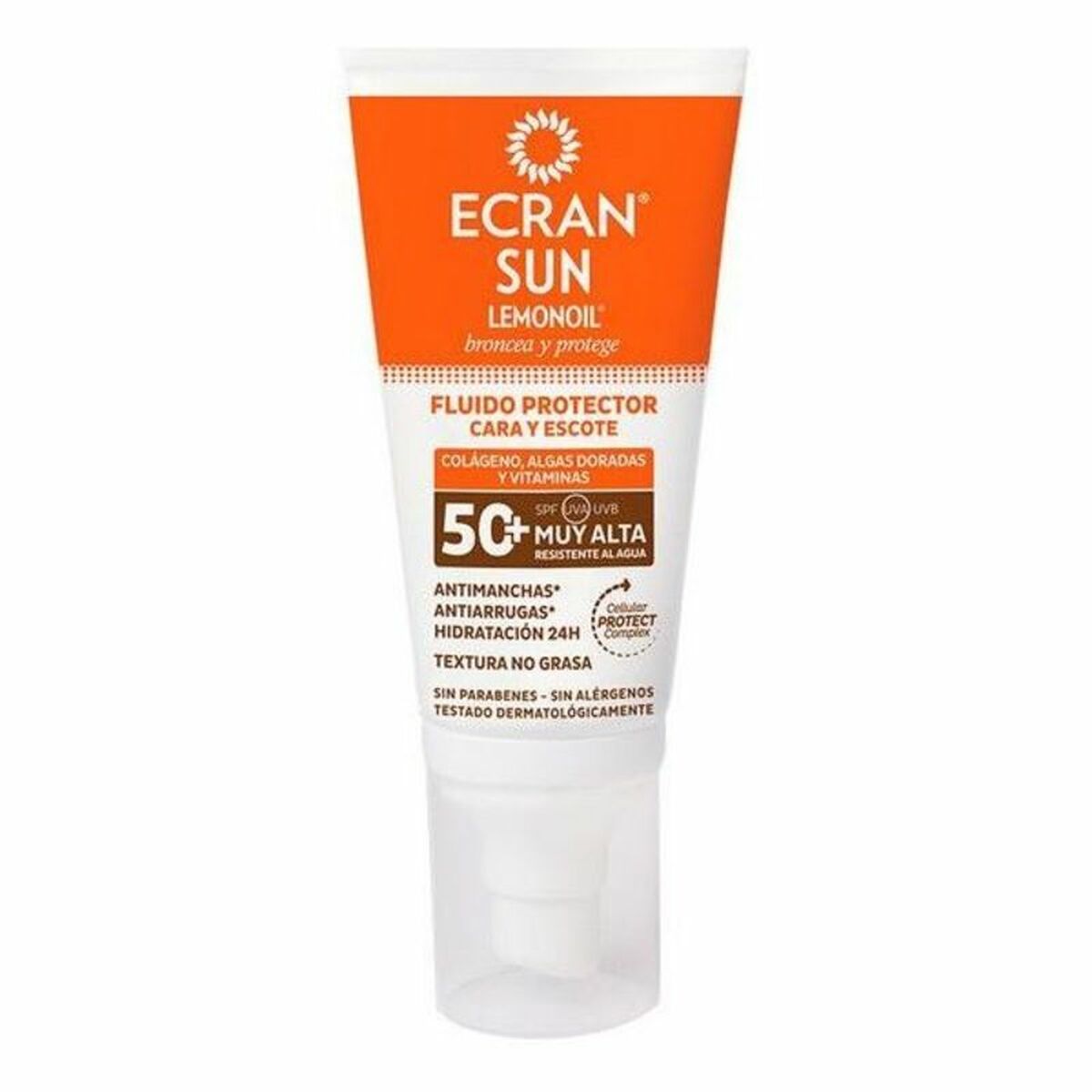 Facial Sun Cream Sun Lemonoil SPF 50 - Ecran Maroc - Aylal Beauty