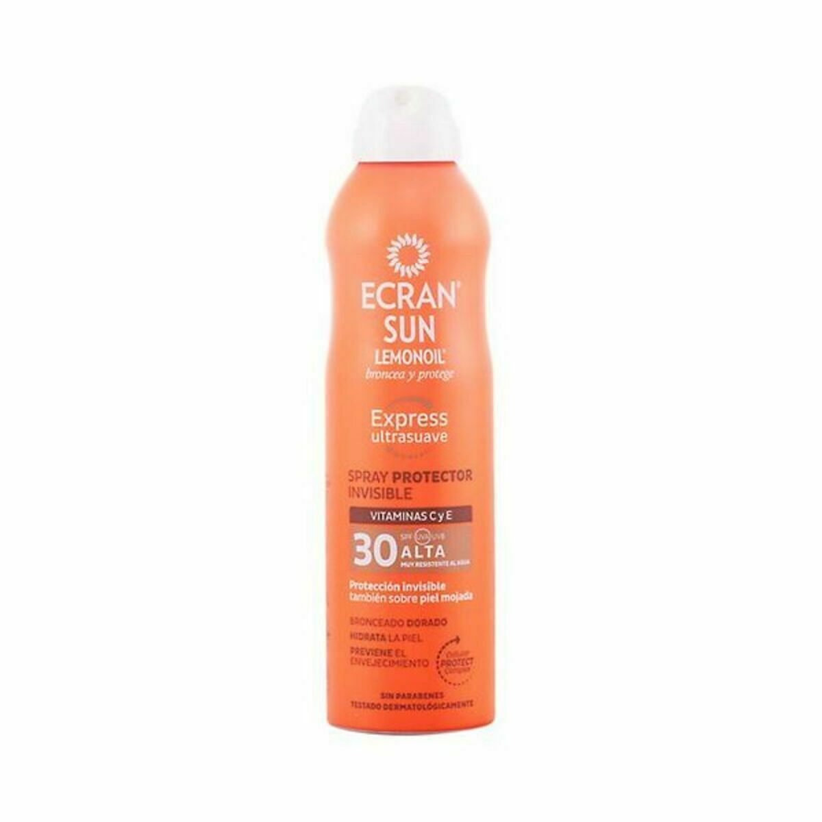 Spray Sun Protector Ecran 8411135486034 SPF 30 (250 ml) Spf 30 250 ml - Ecran Maroc - Aylal Beauty