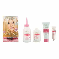 Permanent Dye Excellence Excellence Ultra Light Natural Blonde Nº 9.0-rubio muy claro Nº 8.0-rubio claro 192 ml - L'Oreal Make Up Maroc - Aylal Beauty