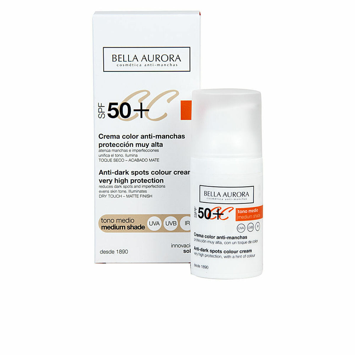 Anti-Brown Spot Cream Bella Aurora 2526112 Medium Tone 30 ml | Bella Aurora | Aylal Beauty