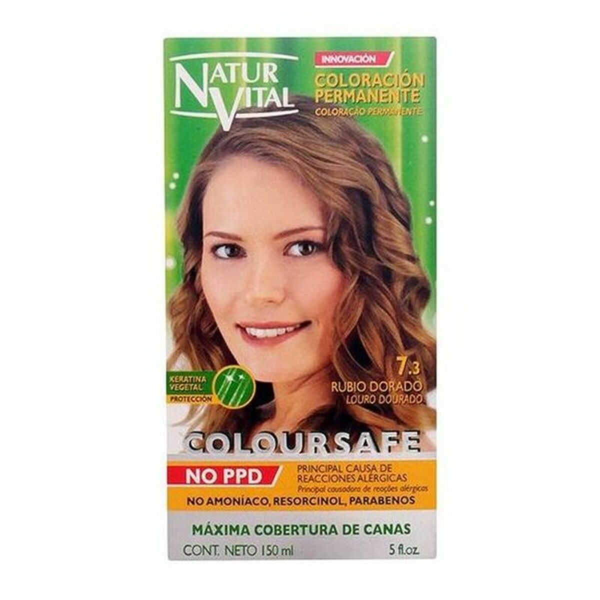 Dye No Ammonia Coloursafe 8414002077991 (150 ml) - Naturaleza y Vida Maroc - Aylal Beauty