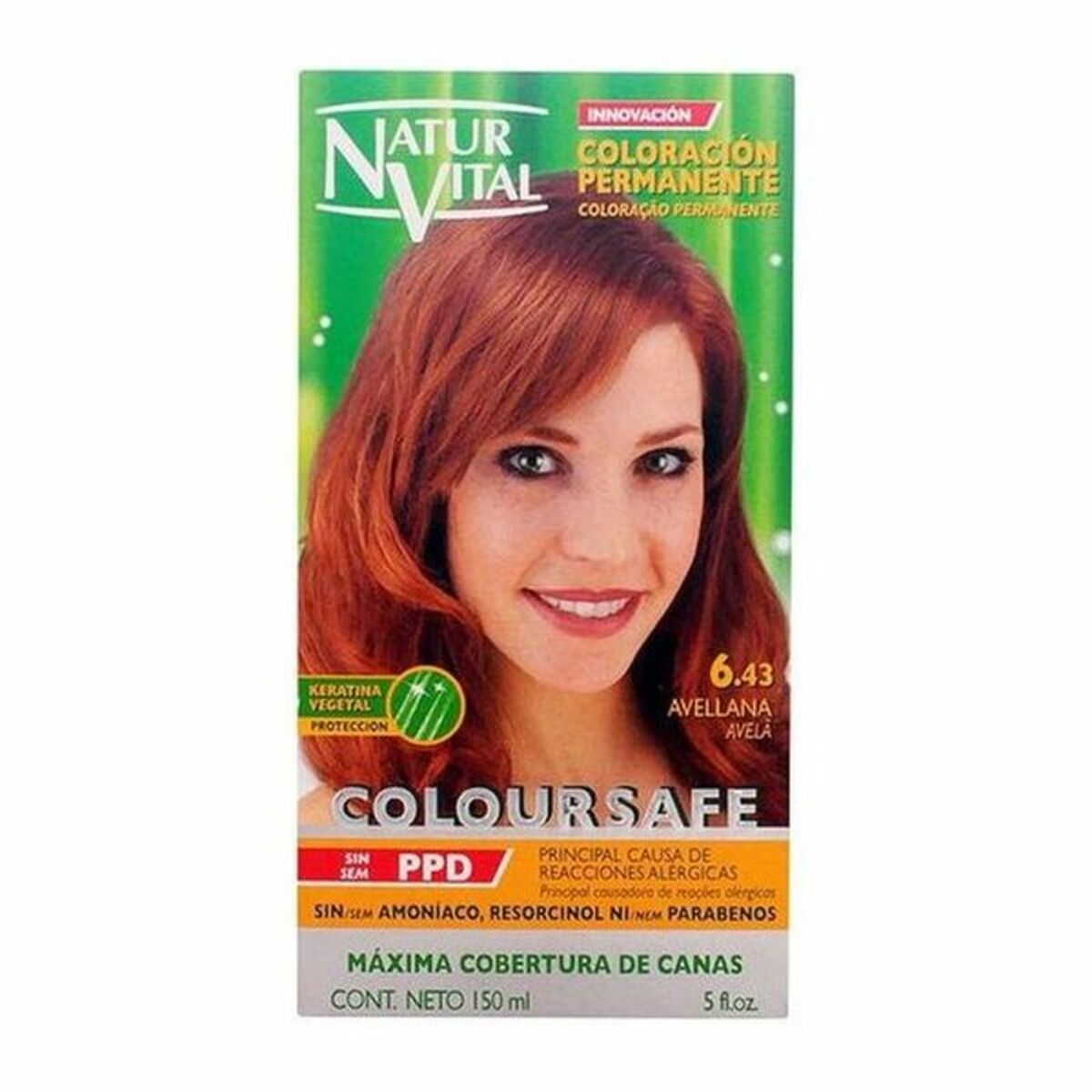 Dye No Ammonia Coloursafe 8414002078097 (150 ml) - Naturaleza y Vida Maroc - Aylal Beauty