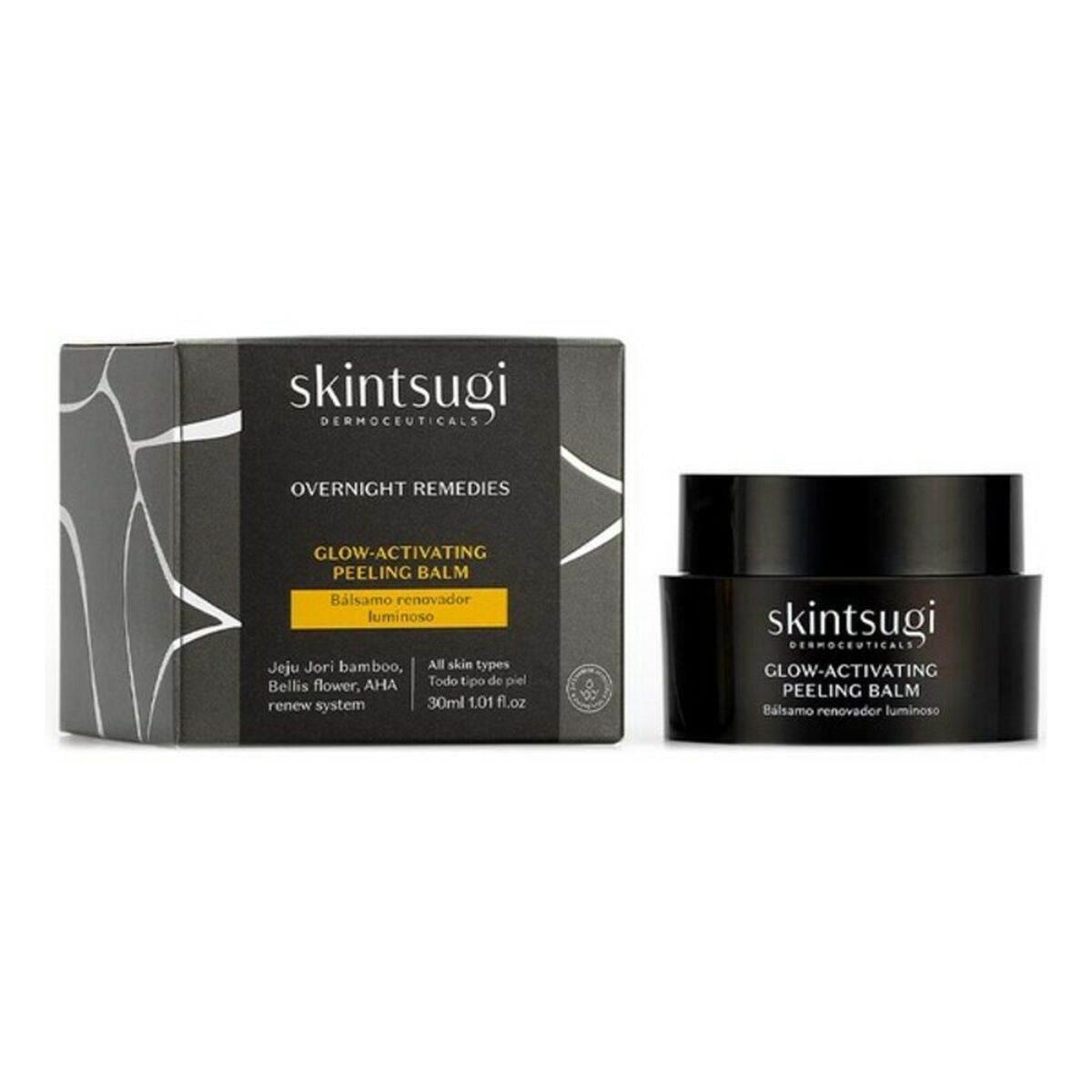 Anti-Ageing Night Balm Glow Activating Activating Peeling Balm 30 ml (30 ml) - Skintsugi Maroc - Aylal Beauty