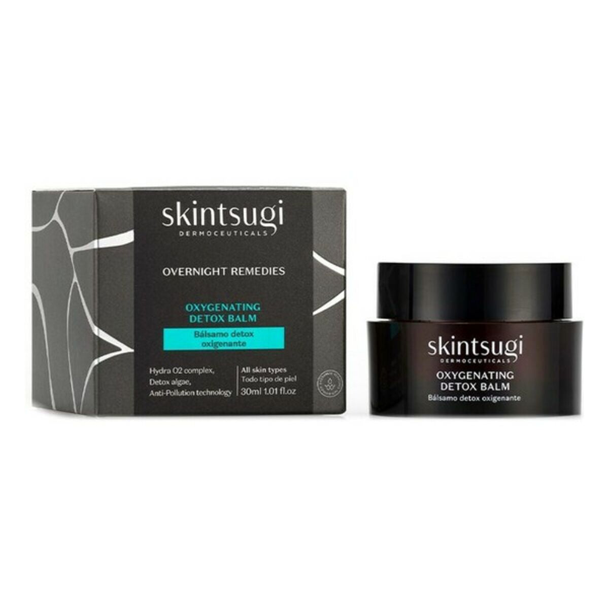 Anti-Wrinkle Night Cream Oxygenating Detox Oxygenating Detox Balm 30 ml (30 ml) - Skintsugi Maroc - Aylal Beauty