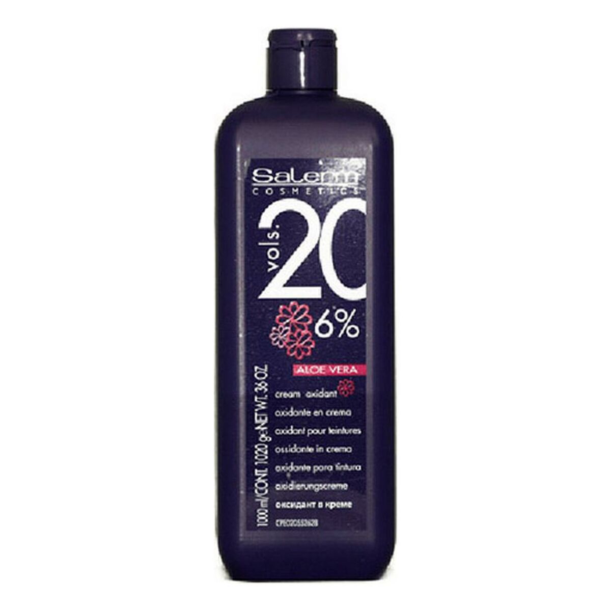 Hair Oxidizer Oxig Oxig 20vol 6% 20 vol (100 ml) - Salerm Maroc - Aylal Beauty