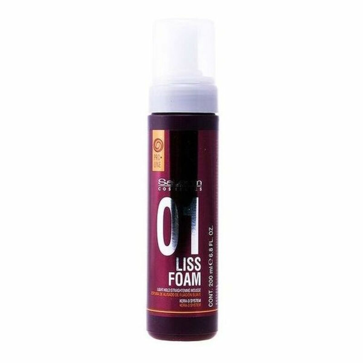 Hair Straightening Cream Liss Foam 973-38775 (200 ml) 200 ml - Salerm Maroc - Aylal Beauty