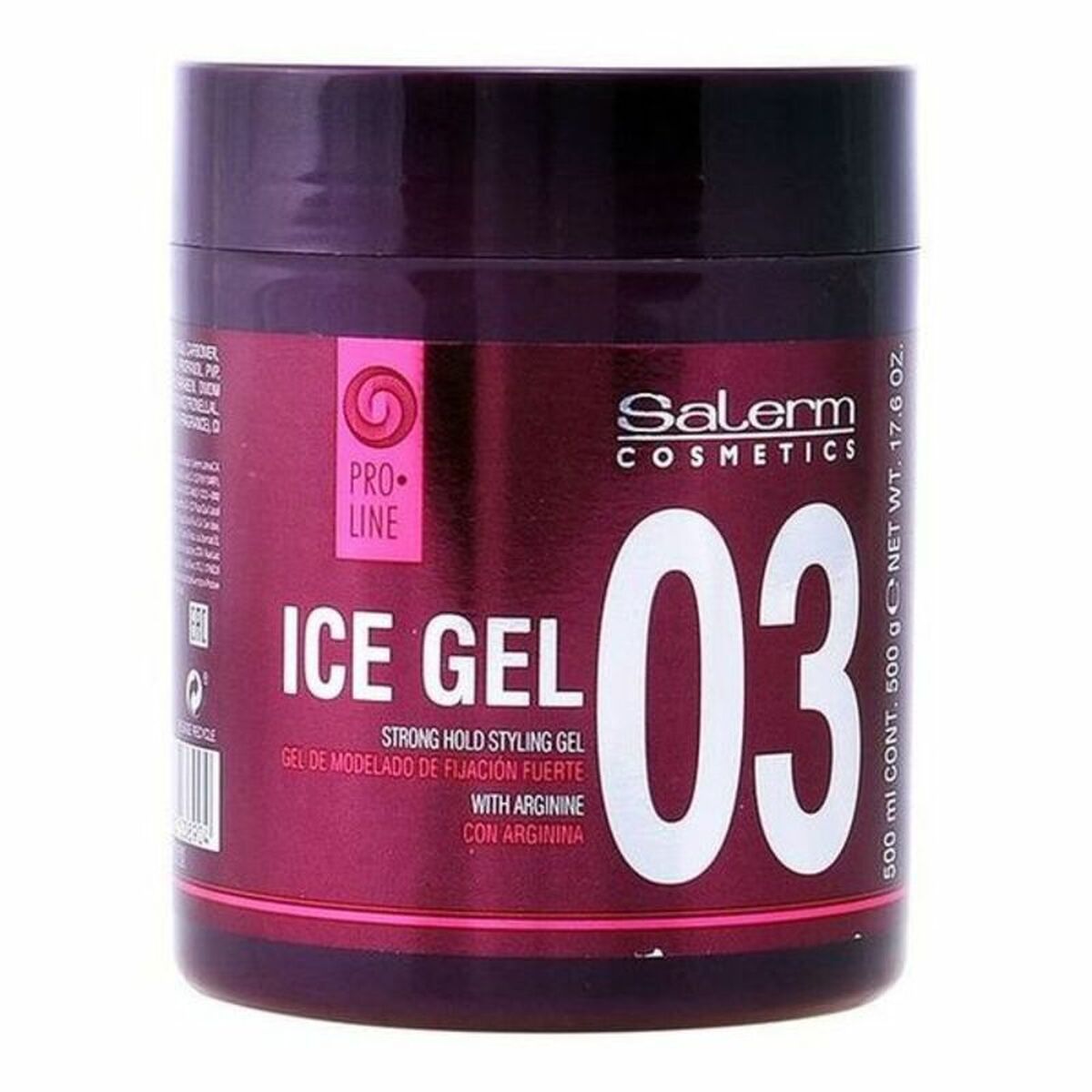 Strong Hold Gel Ice Ice Gel (500 ml) - Salerm Maroc - Aylal Beauty