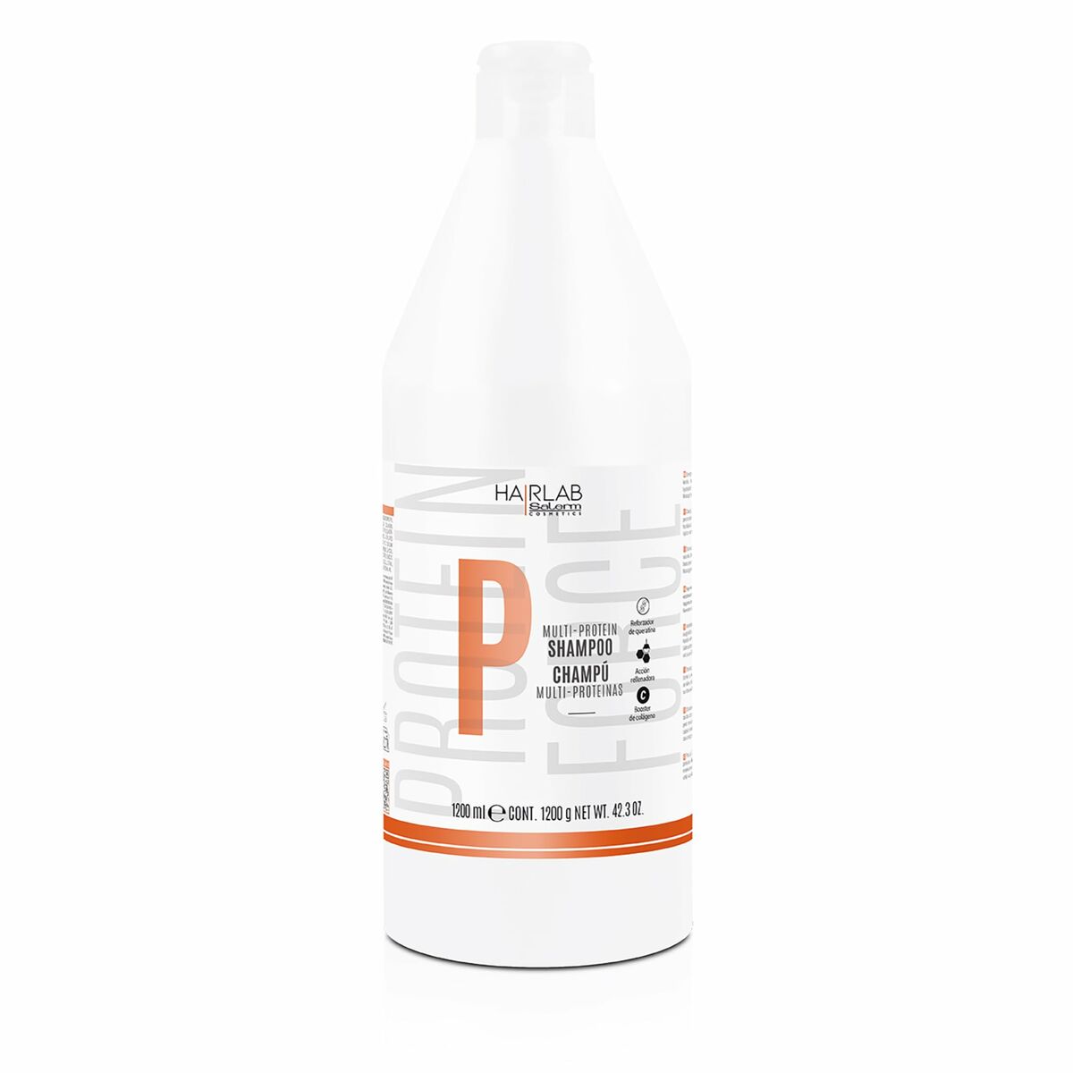 Shampoo Salerm Hairlab Multi Protein 1,2 L - Salerm Maroc - Aylal Beauty