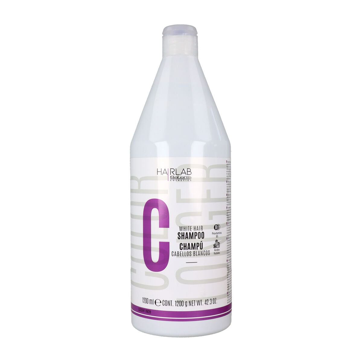 Shampoo Hair Lab 1,2 L Grey hair - Salerm Maroc - Aylal Beauty