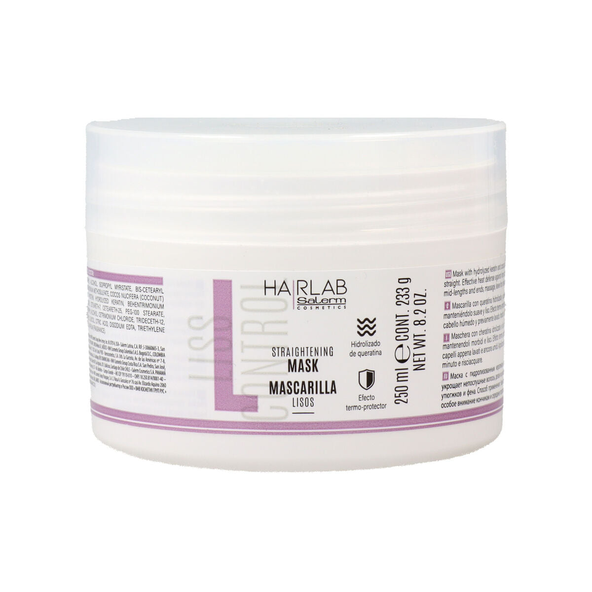 Hair Mask Hair Lab 250 ml Straight hair - Salerm Maroc - Aylal Beauty