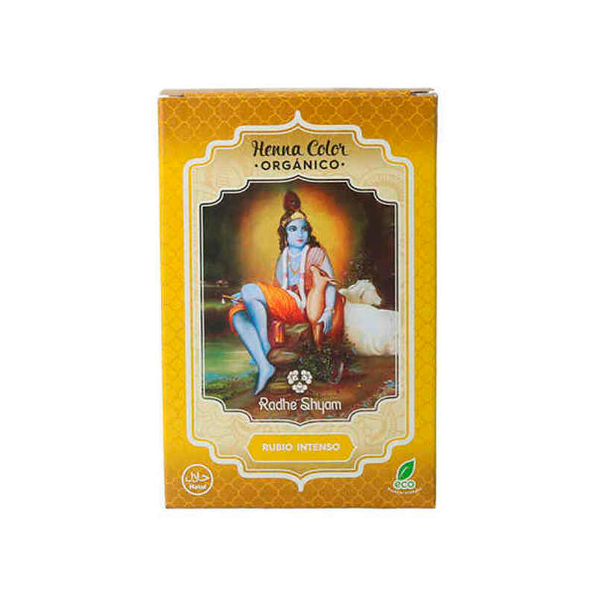 Semi-permanent Colourant Henna Shyam Henna Blonde (100 g) - Radhe Shyam Maroc - Aylal Beauty