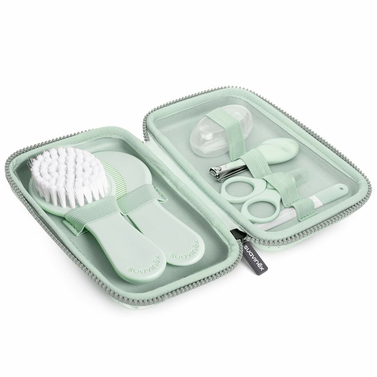 Baby Manicure Set Hygge Baby Manicura Verde Green 7 Pieces - Suavinex Maroc - Aylal Beauty