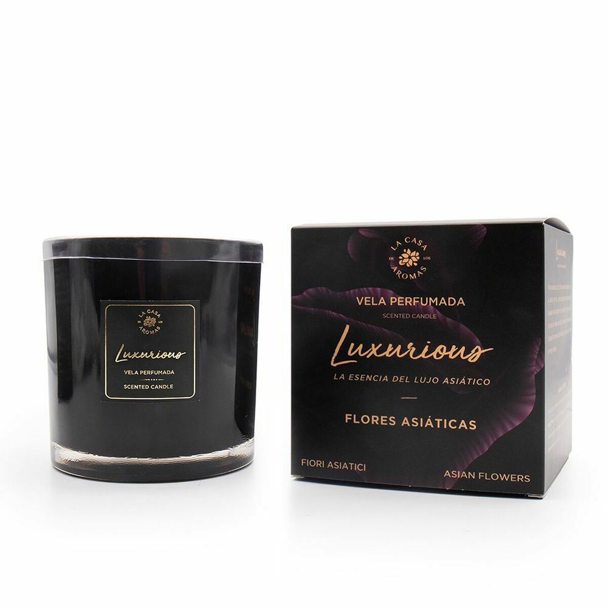 Scented Candle Luxurious Asain Flowers (650 g) - La Casa de los Aromas Maroc - Aylal Beauty