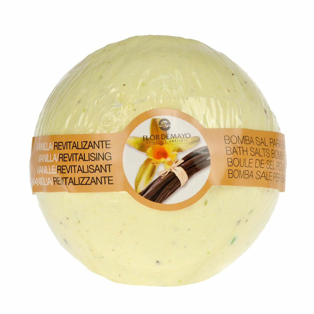 Bath Fizzer Vanilla 250 g - Flor de Mayo Maroc - Aylal Beauty