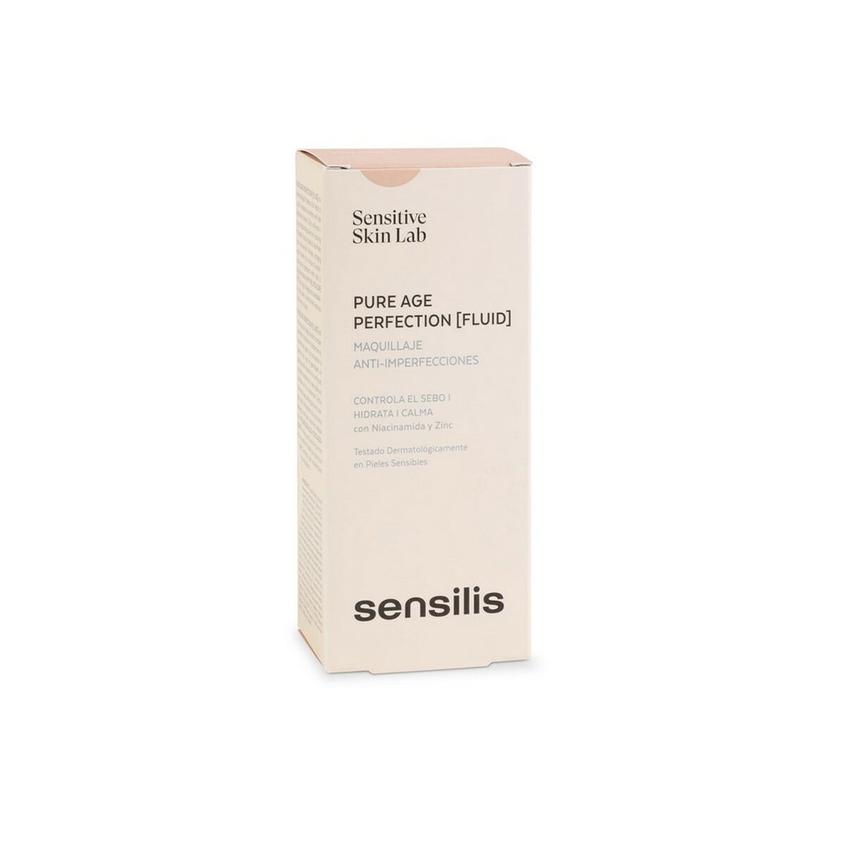 Crème Make-up Base Pure Age Perfection 02-sand Anti-imperfections (30 ml) - Sensilis Maroc - Aylal Beauty