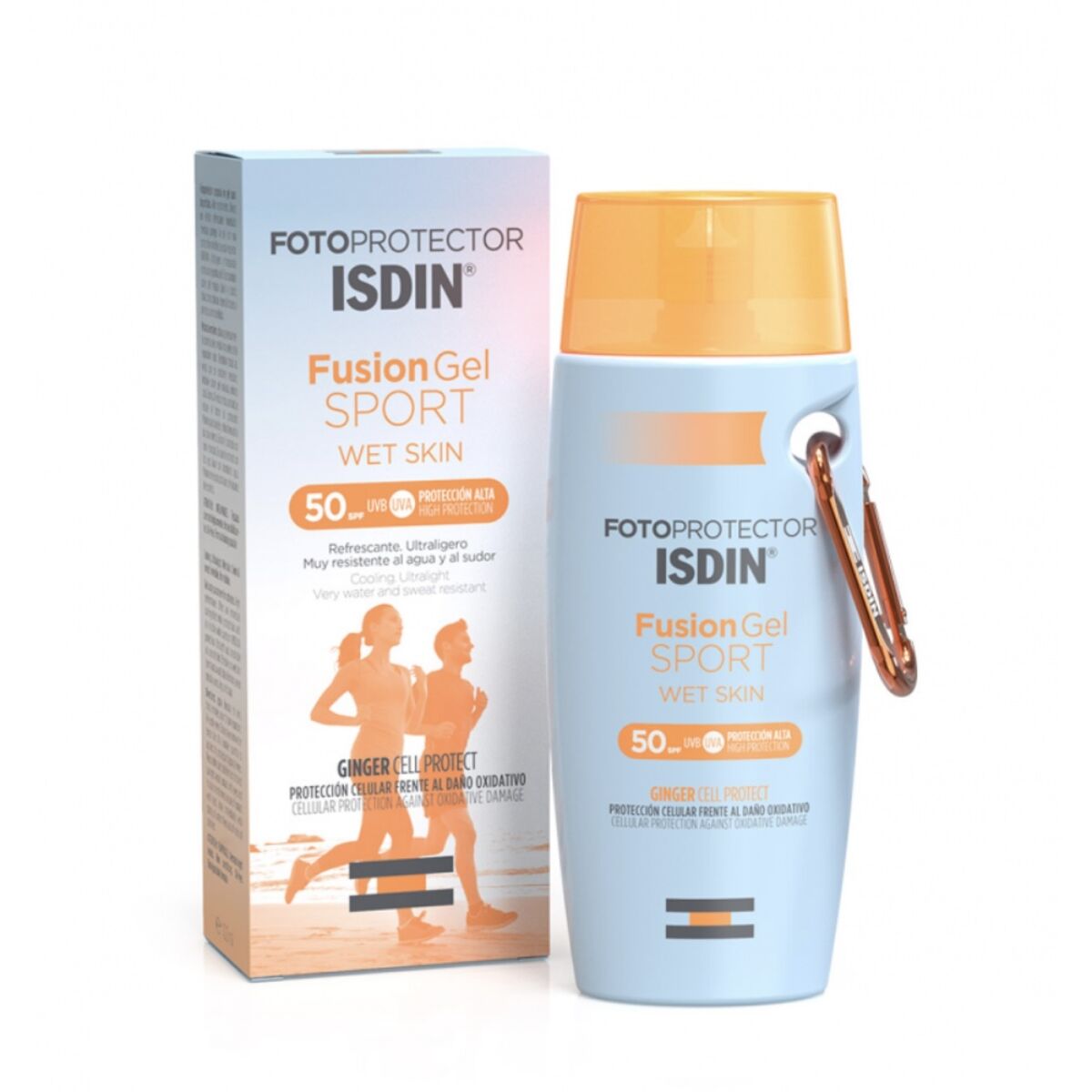 Sun Block Fusion Gel Spf 50 100 ml - Isdin Maroc - Aylal Beauty