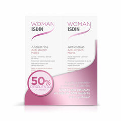 Anti-Stretch Mark Cream Isdin Woman 2 x 250 ml 250 ml - Isdin Maroc - Aylal Beauty