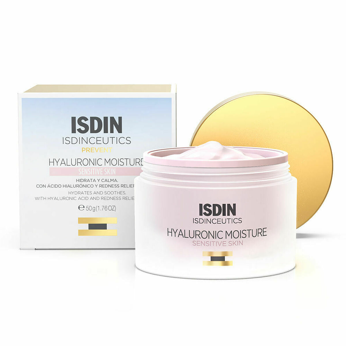 Intensive Moisturising Cream ceutics Sensitive skin (50 g) - Isdin Maroc - Aylal Beauty