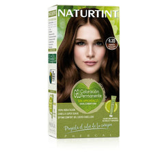 Permanent Dye 4.35 marrón capuccino intenso Ammonia-free (170 ml) - Naturtint Maroc - Aylal Beauty