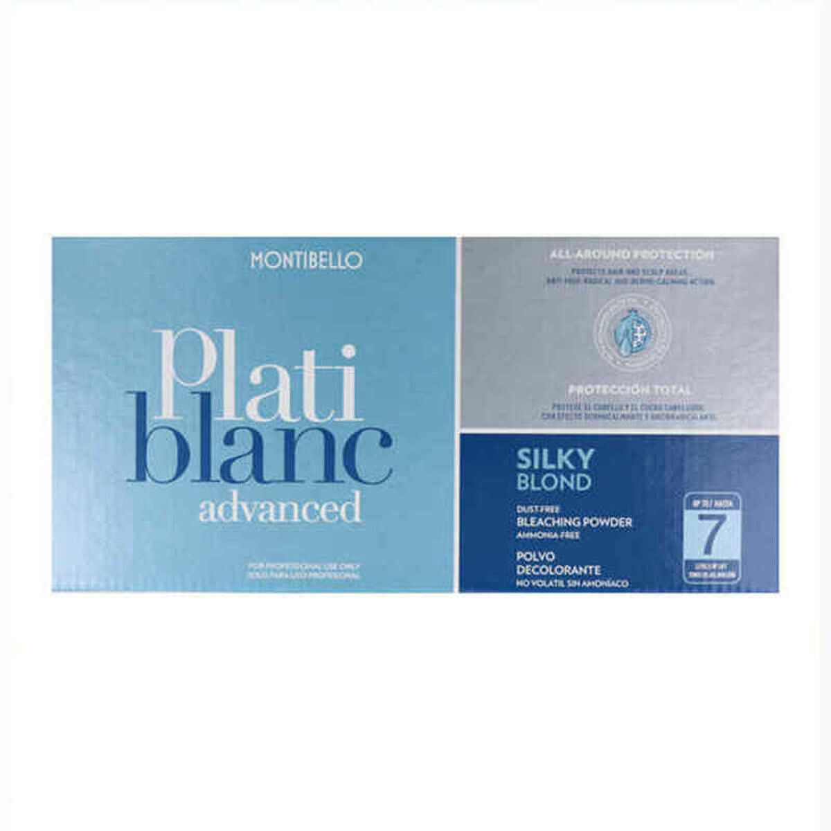 Lightener Platiblanc Advance Silky Blond PSB1 (500 g) - Montibello Maroc - Aylal Beauty