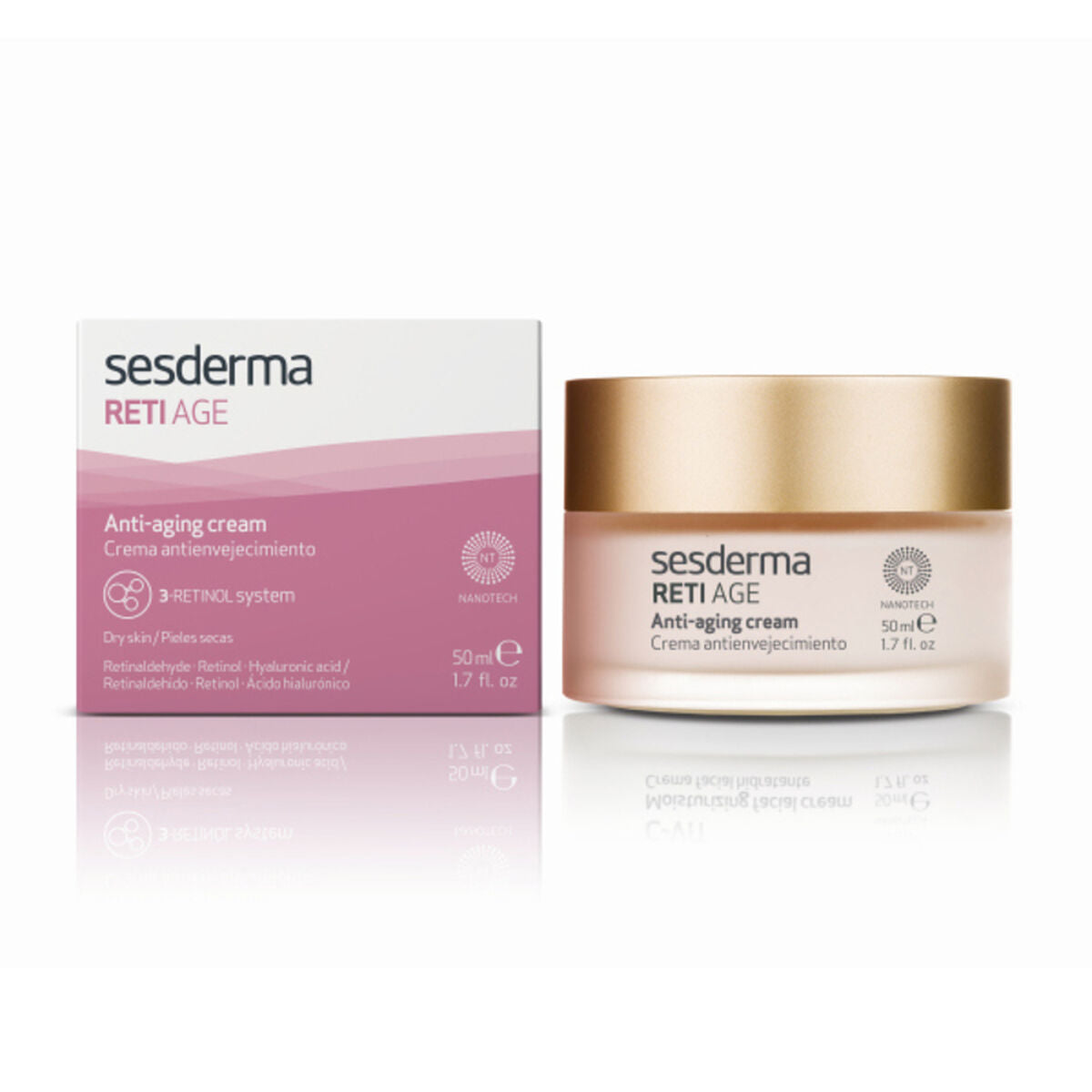 Anti-Wrinkle Cream Reti-Age Sesderma 40001731 50 ml - Sesderma Maroc - Aylal Beauty