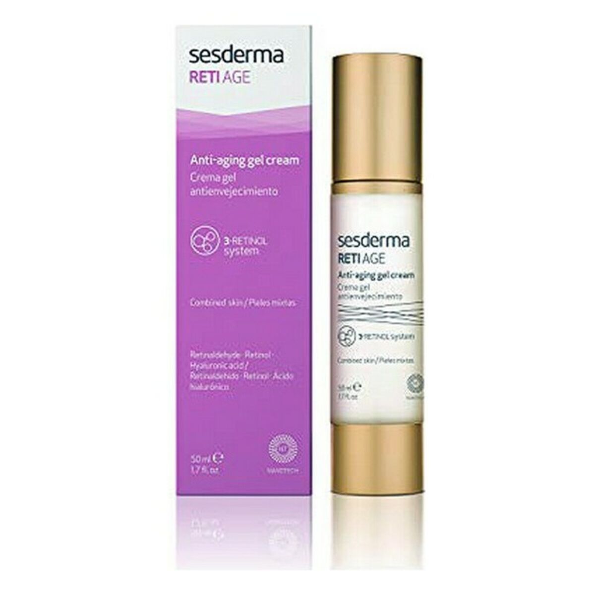 Anti-Wrinkle Cream Reti-Age 8429979417329 50 ml - Sesderma Maroc - Aylal Beauty