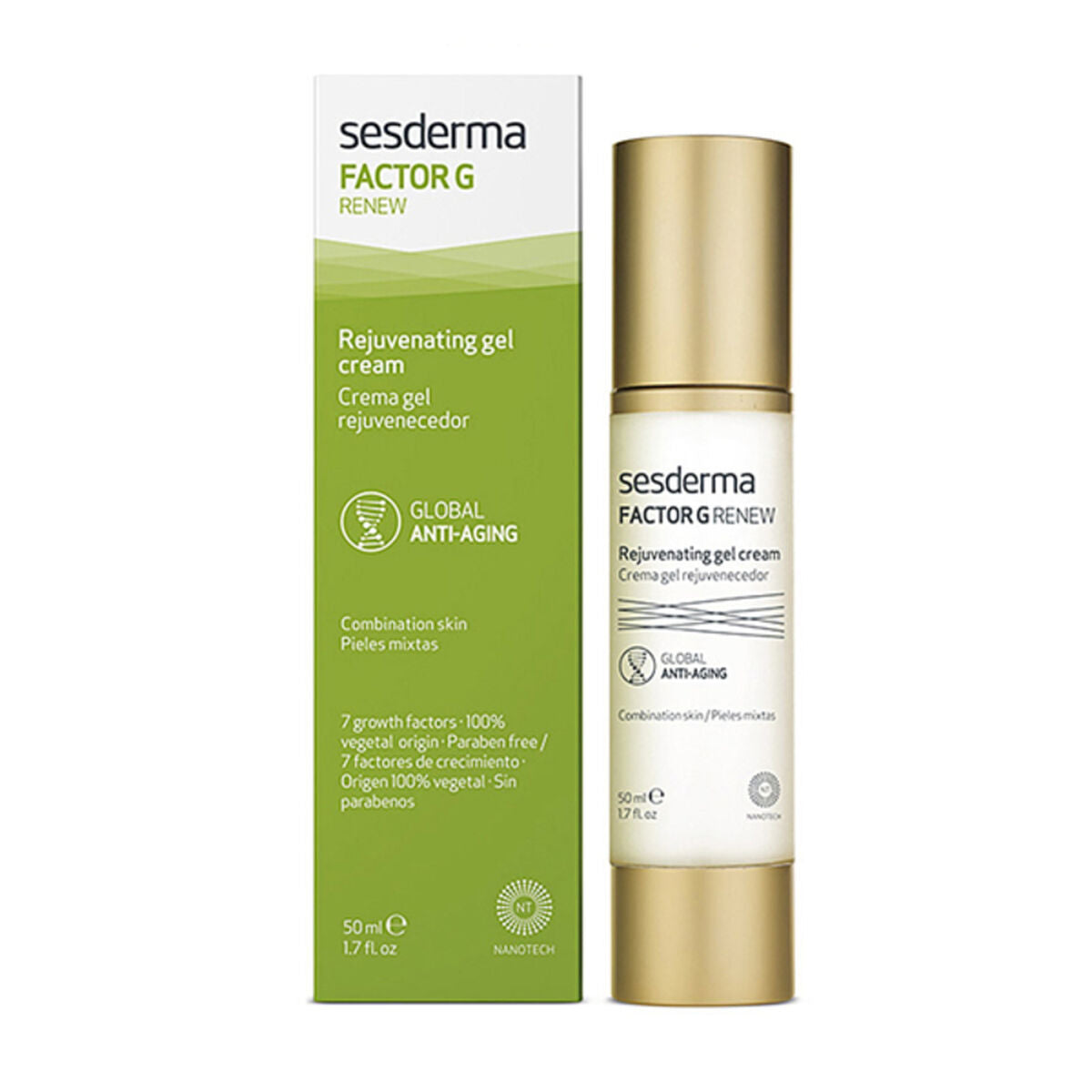 Anti-Ageing Cream Factor G Renew Sesderma Factor G Renew White 50 ml | Sesderma | Aylal Beauty