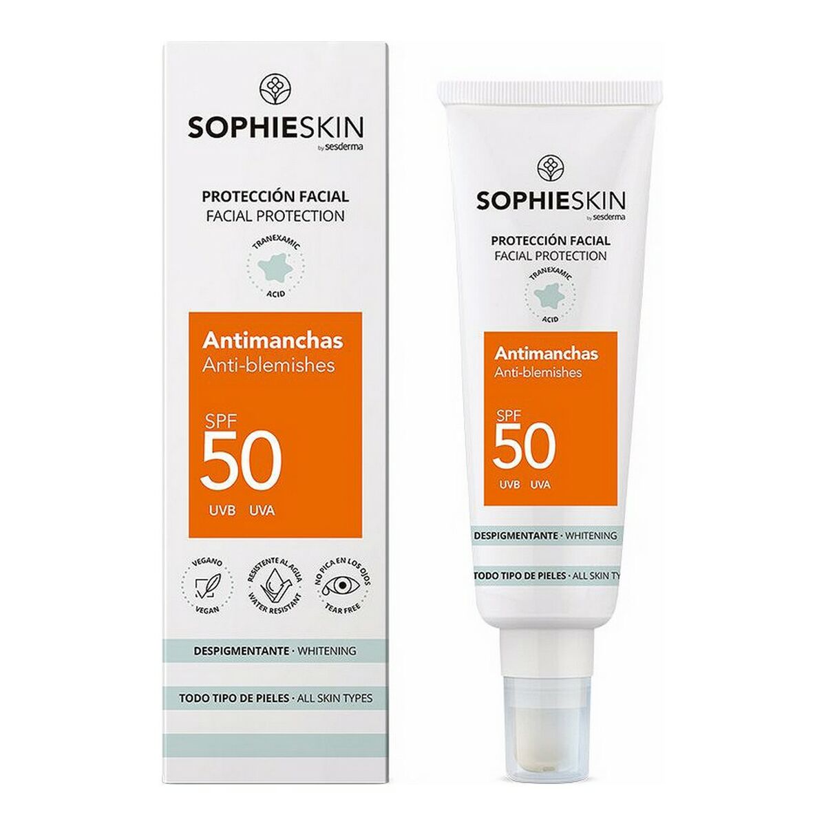 Anti Brown Spot Sun Lotion Spf 50 50 ml - Sophieskin Maroc - Aylal Beauty