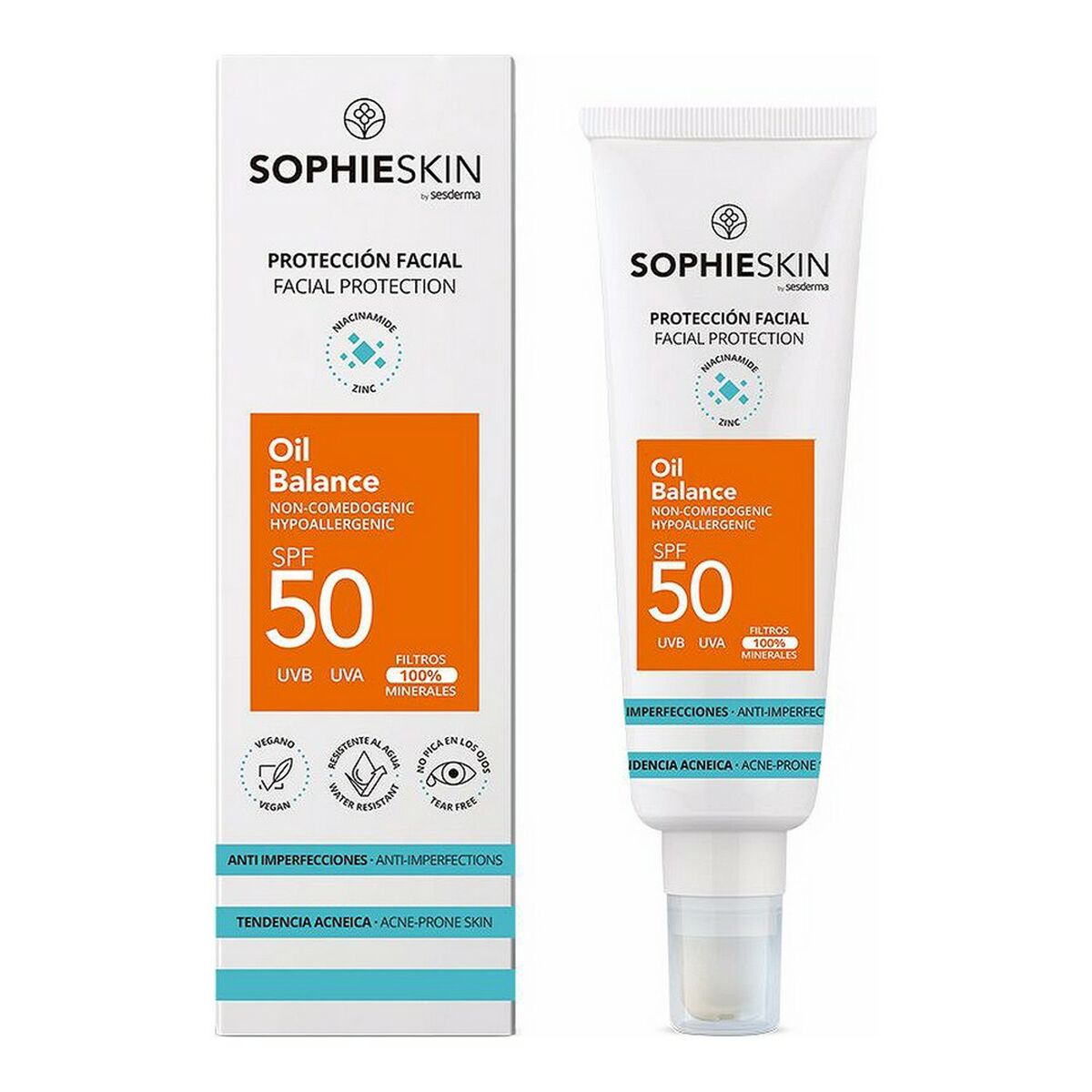 Sun Cream 50 ml Spf 50 - Sophieskin Maroc - Aylal Beauty