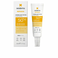 Facial Sun Cream REPASKIN SPF 50+ 50 ml Fluid Invisible - Sesderma Maroc - Aylal Beauty