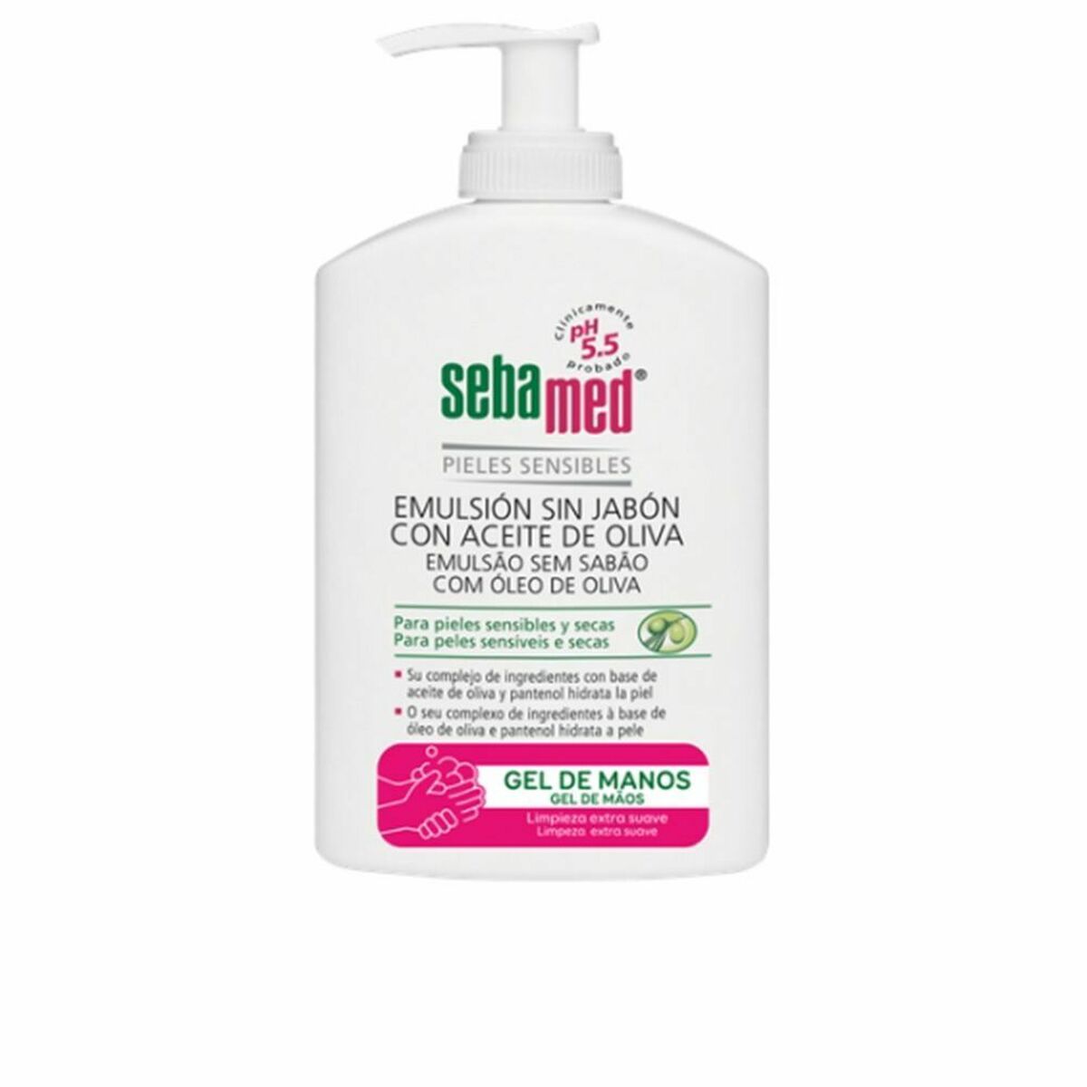 Shower Gel Olive Oil (300 ml) - Sebamed Maroc - Aylal Beauty