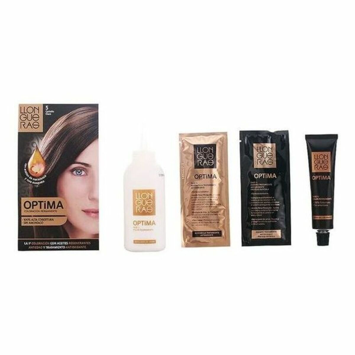 Dye No Ammonia Optima Llongueras Optima (1 Unit) - Llongueras Maroc - Aylal Beauty