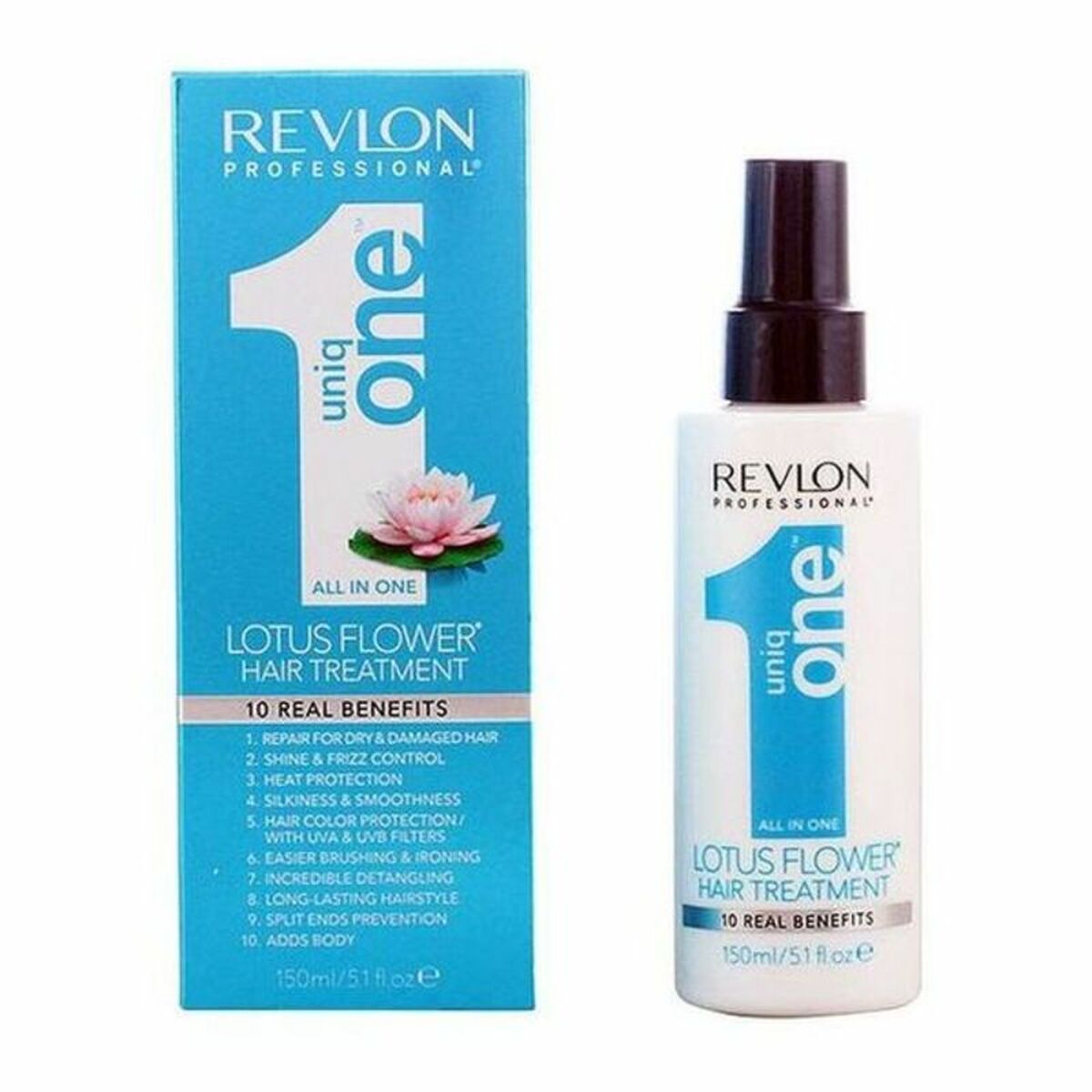 Restorative Intense Treatment Uniq One Lotus Flower (150 ml) - Revlon Maroc - Aylal Beauty