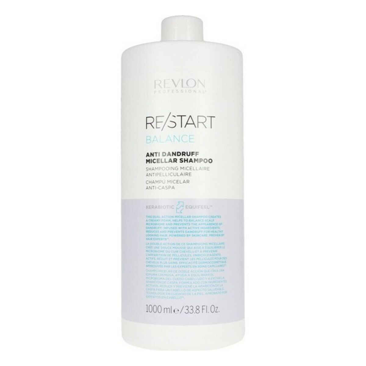 Anti-dandruff Shampoo Re-Start Revlon (1000 ml) | Revlon | Aylal Beauty