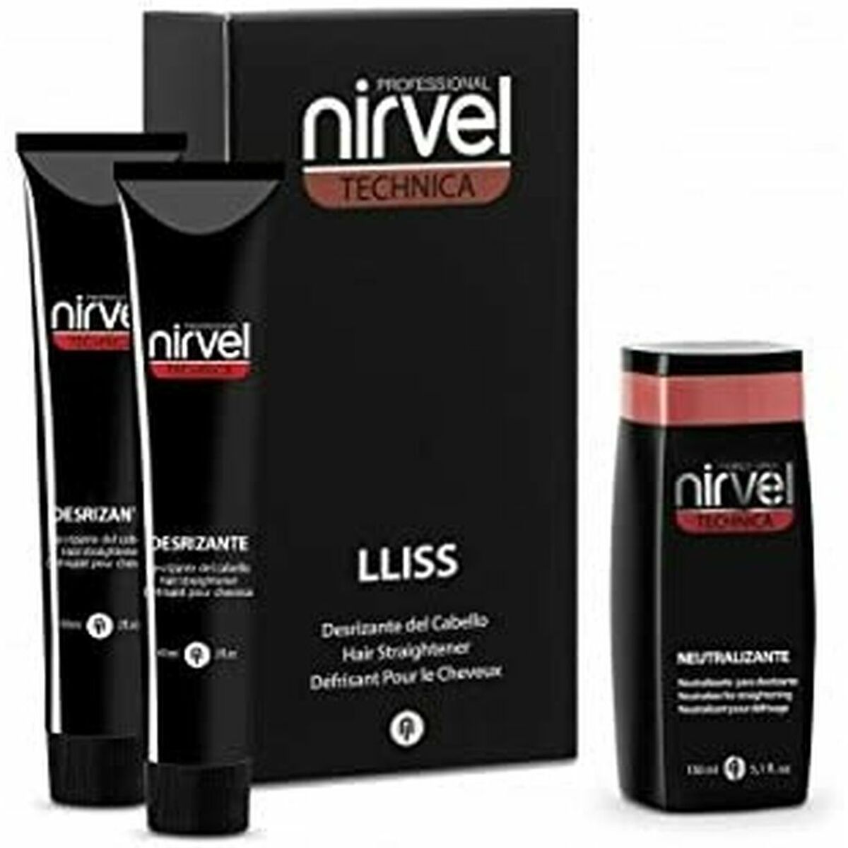 Hair Straightening Treatment Tec Liss (3 pcs) - Nirvel Maroc - Aylal Beauty