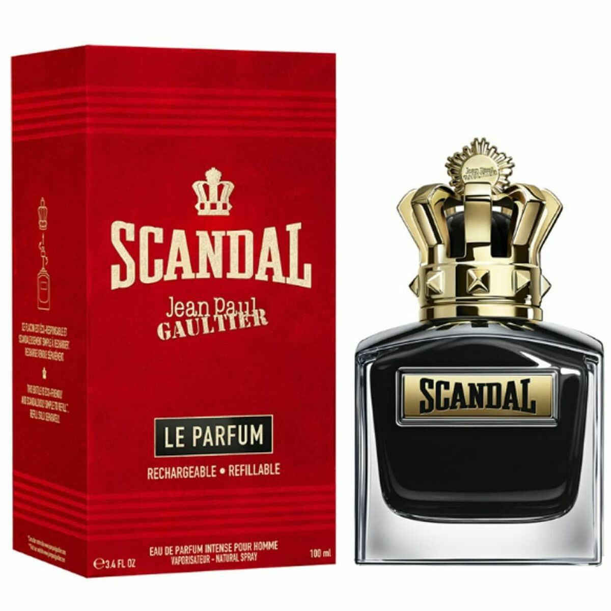 Men's Perfume Jean Paul Gaultier EDP Scandal Le Parfum Pour Homme 50 ml - Jean Paul Gaultier Maroc - Aylal Beauty