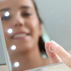 Tabletop Touch LED Mirror Perflex - InnovaGoods Maroc - Aylal Beauty