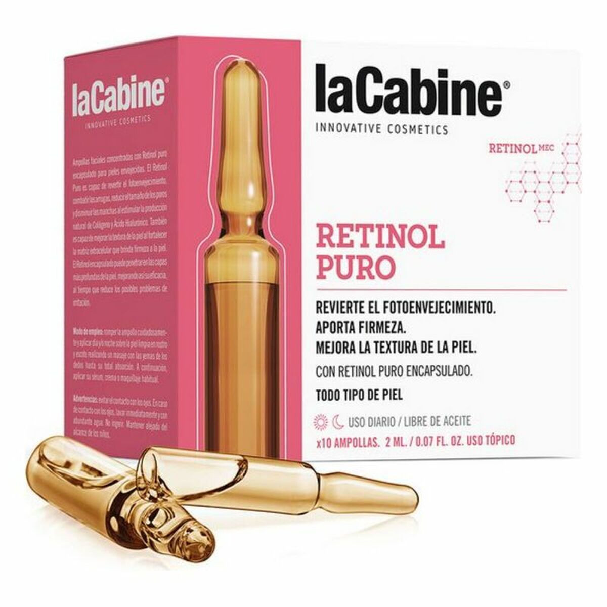 Ampoules Retinol Puro (10 x 2 ml) - laCabine Maroc - Aylal Beauty