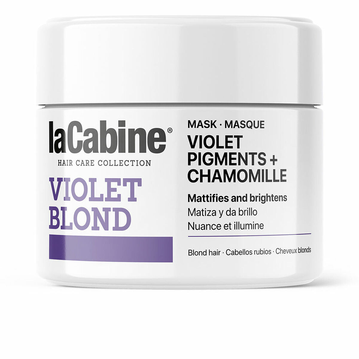 Tinting Mask laCabine Violet Blond 250 ml - laCabine Maroc - Aylal Beauty