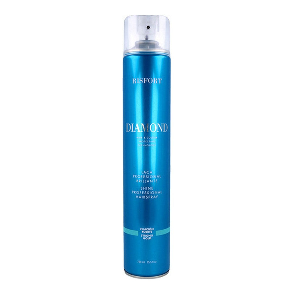 Strong Hold Hair Spray Diamond (750 ml) - Risfort Maroc - Aylal Beauty