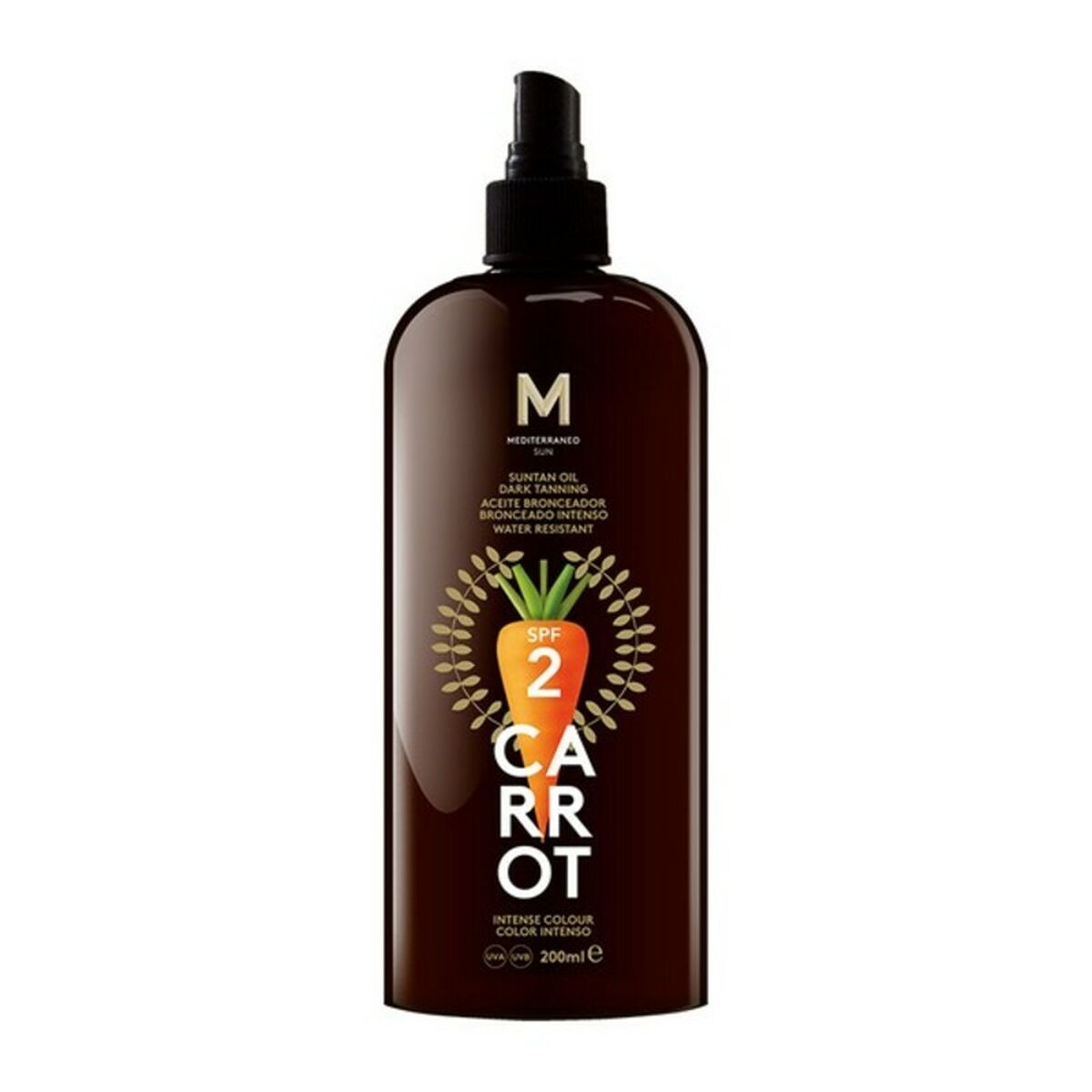 Sun Block Carrot Suntan Oil - Mediterraneo Sun Maroc - Aylal Beauty