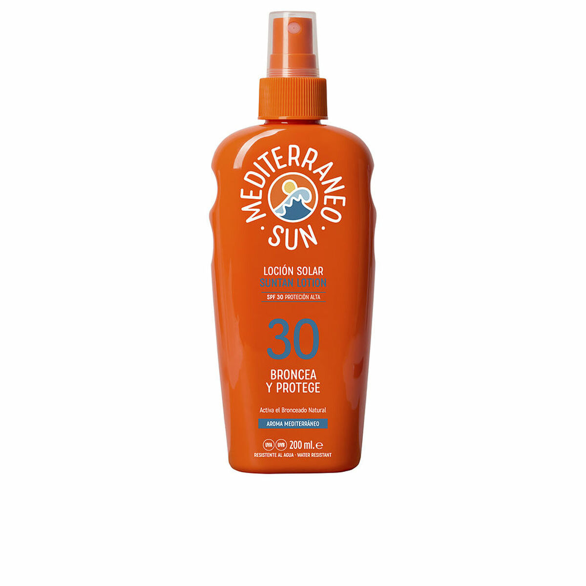 Sun Lotion Mediterraneo Sun COCONUT MEDITERRANEO SUN Spf 30 200 ml Bronzer - Mediterraneo Sun Maroc - Aylal Beauty