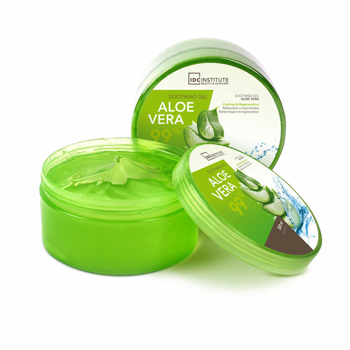 Gel Aloe Vera IDC Institute Aloe Vera 300 ml - IDC Institute Maroc - Aylal Beauty