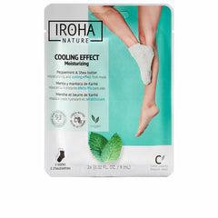 Foot Mask Mint Socks Relaxing - Iroha Maroc - Aylal Beauty