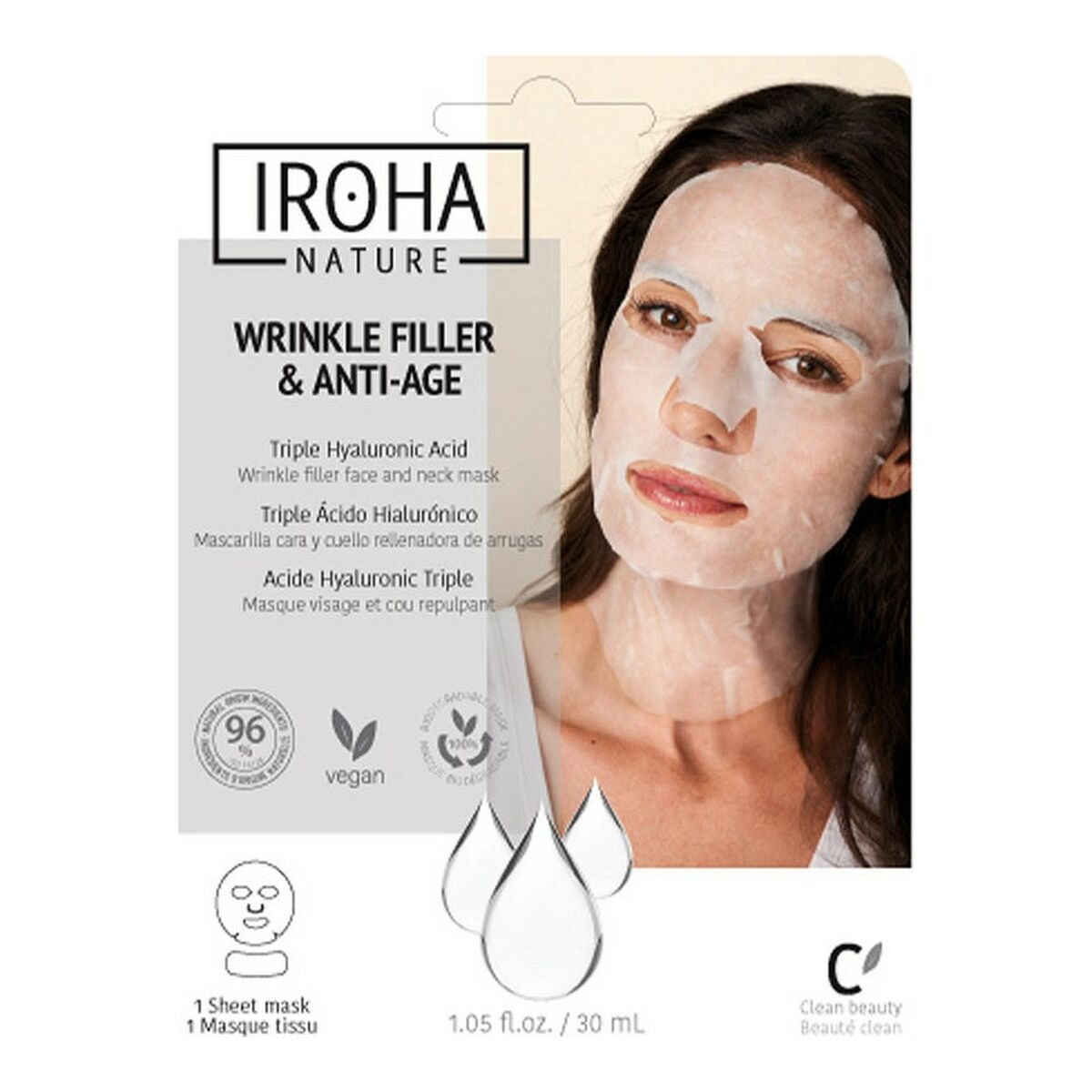 Anti-Wrinkle Mask Iroha Anti-ageing (30 ml) | Iroha | Aylal Beauty