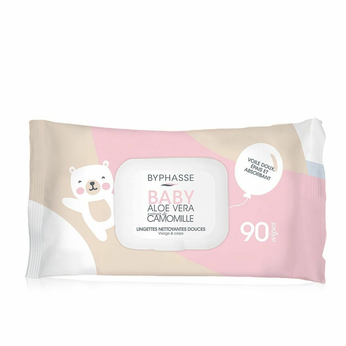 Moist Wipes Toallitas Limpiadoras Bebé Baby - Byphasse Maroc - Aylal Beauty